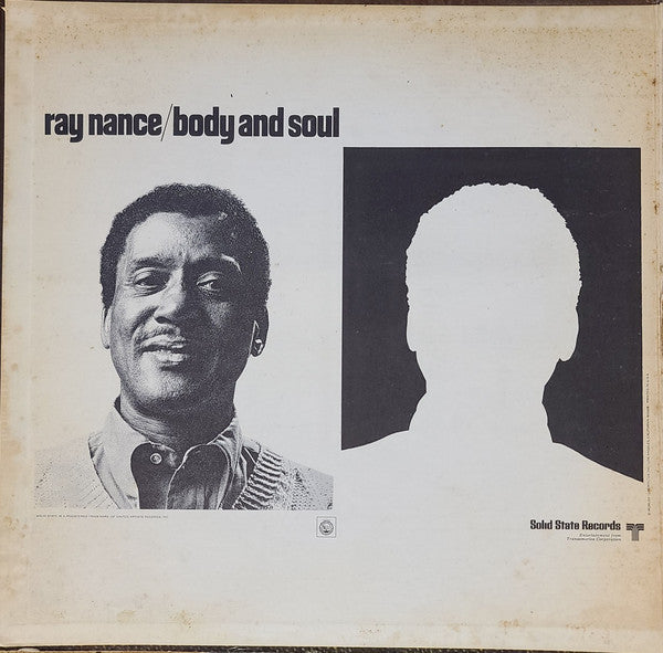 Ray Nance : Body And Soul (LP, Album, Gat)