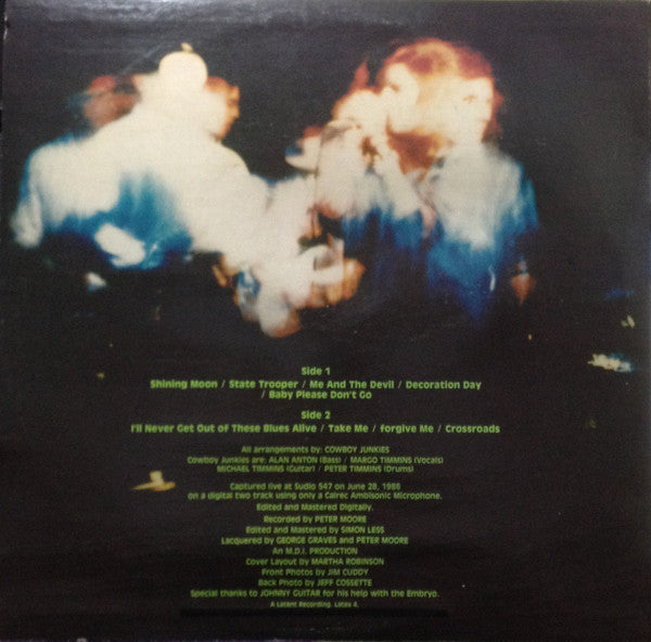 Cowboy Junkies : Whites Off Earth Now!! (LP, Album, RE)