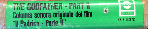 Nino Rota & Carmine Coppola : The Godfather - Part Ii. Colonna Sonora Originale Del Film "Il Padrino - Parte Ii" (8-Trk)