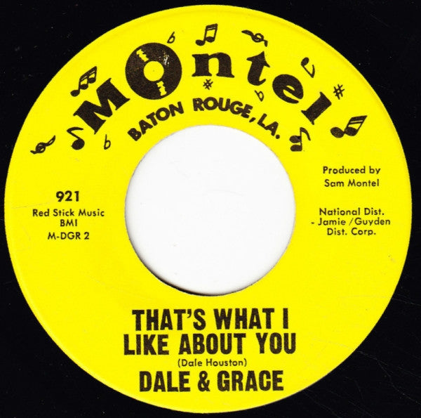 Dale & Grace : I'm Leaving It Up To You (7", Single, Lon)