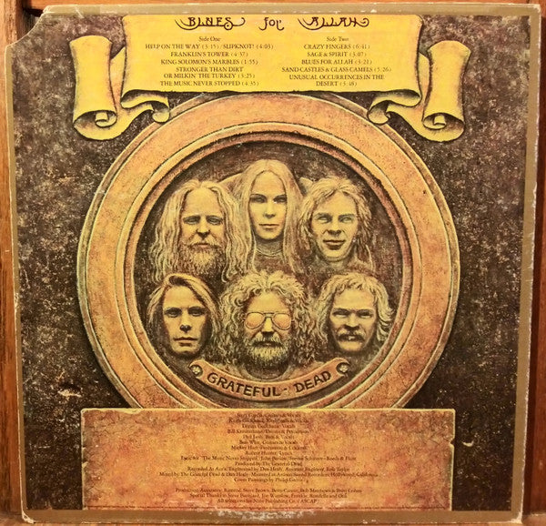 The Grateful Dead : Blues For Allah (LP, Album, All)