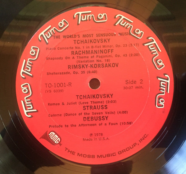 Various : Turn On With The World's Most Sensuous Music (LP, Comp, RE)