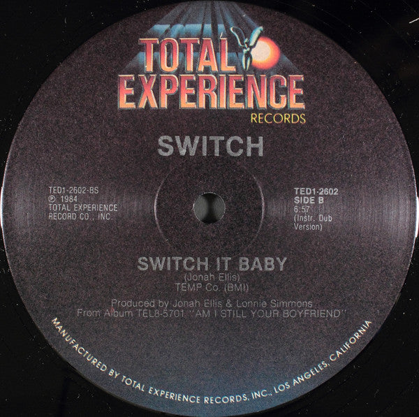 Switch (6) : Switch It Baby (12")