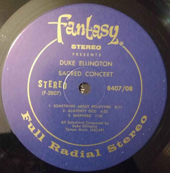 Duke Ellington : Second Sacred Concert (2xLP, Album, Hol)