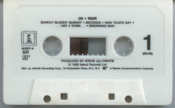 U2 : War (Cass, Album, Dol)