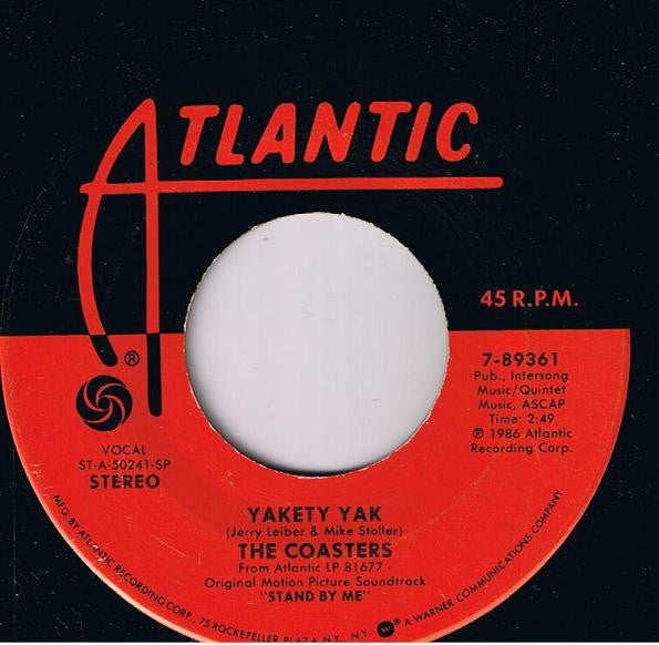 Ben E. King / The Coasters : Stand By Me / Yakety Yak (7", Single, Spe)