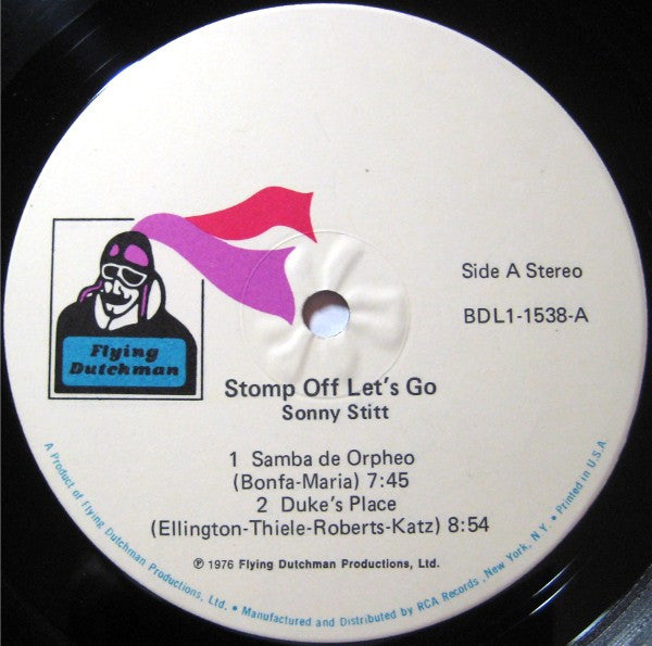 Sonny Stitt : Stomp Off Let's Go (LP, Album, Ind)