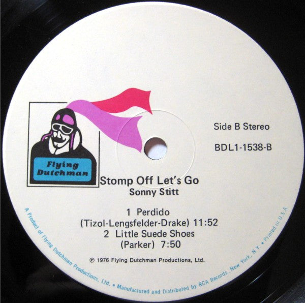 Sonny Stitt : Stomp Off Let's Go (LP, Album, Ind)