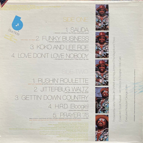 Gene Harris : Nexus (LP, Album, Ter)
