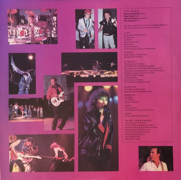 Benatar* : Live From Earth (LP, Album, Club, CRC)