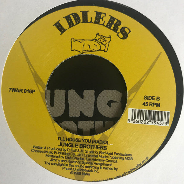 Jungle Brothers : Because I Got It Like That / I'll House You (7", RSD, RE)