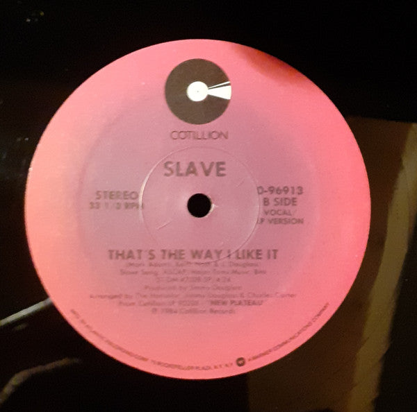 Slave : Ooohh / That's The Way I Like It (12", SP)
