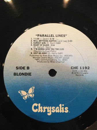 Blondie : Parallel Lines (LP, Album, San)