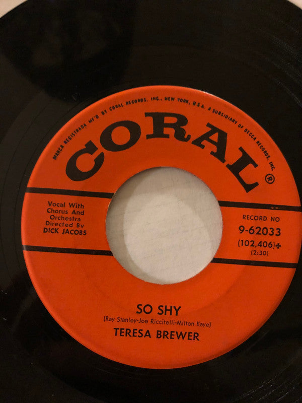 Teresa Brewer : The Hula Hoop Song (7")
