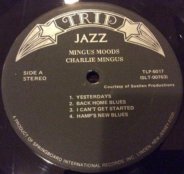 Charlie Mingus* : Mingus Moods (LP, Album, RE)