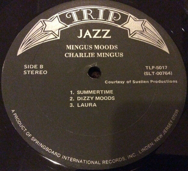 Charlie Mingus* : Mingus Moods (LP, Album, RE)