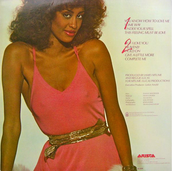 Phyllis Hyman : You Know How To Love Me (LP, Album, Ter)