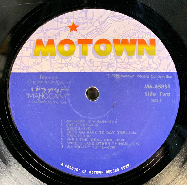 Michael Masser, Diana Ross : Mahogany (LP, Album, Hol)