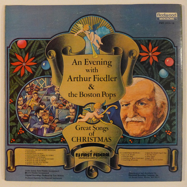Arthur Fiedler And Boston Pops Orchestra : An Evening With Arthur Fiedler And The Boston Pops (LP, Comp, Gat)