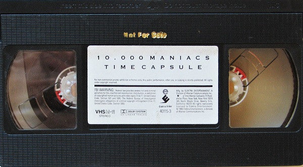 10,000 Maniacs : Time Capsule (VHS)