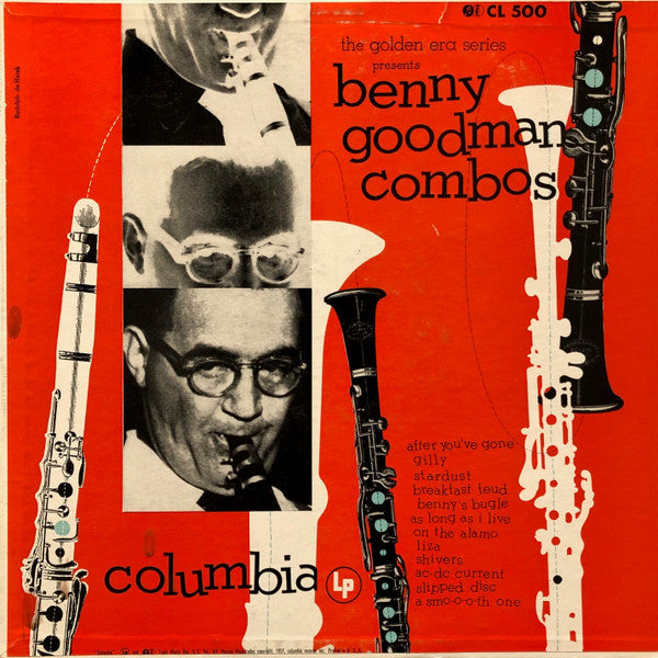Benny Goodman : Benny Goodman Combos (LP, Comp, Mono, RE, Hol)