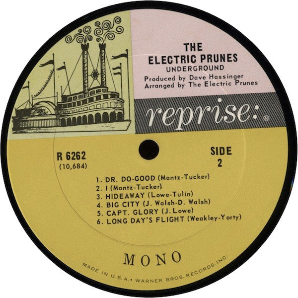 The Electric Prunes : Underground (LP, Album, Mono, Pit)