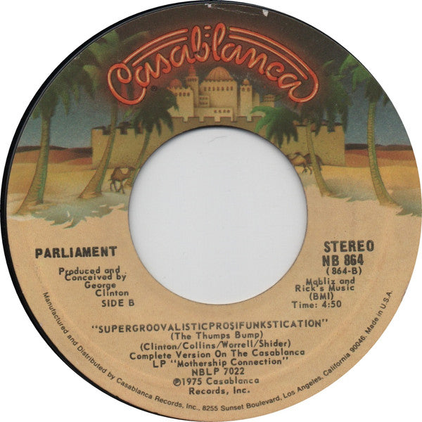 Parliament : Star Child (7", Single, Styrene)