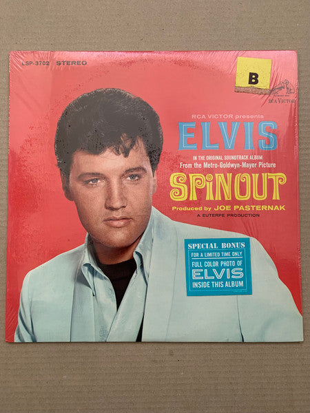 Elvis Presley : Spinout (LP, Album, Hol)