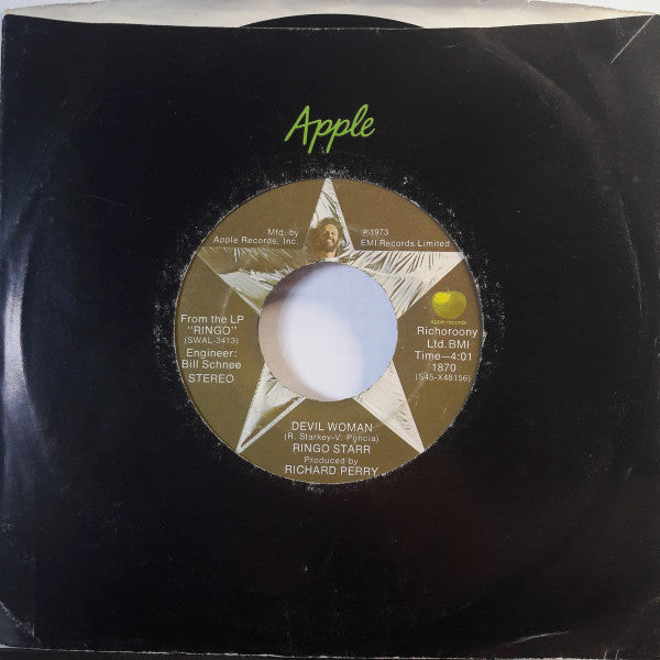 Ringo Starr : You're Sixteen (7", Single)