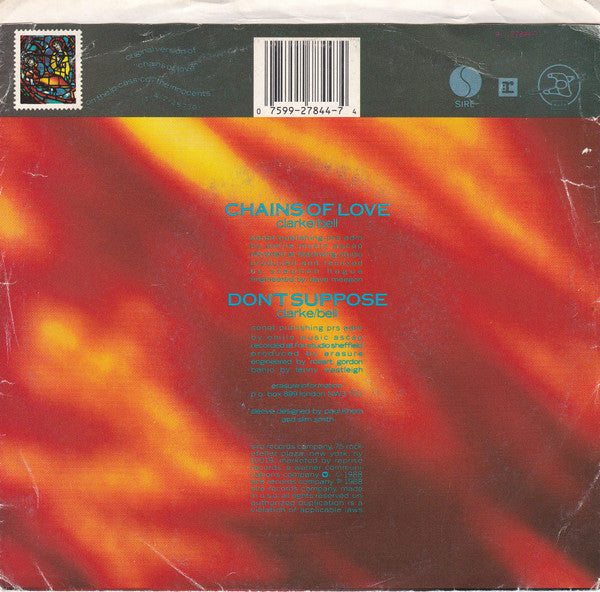 Erasure : Chains Of Love (7", Single, Spe)