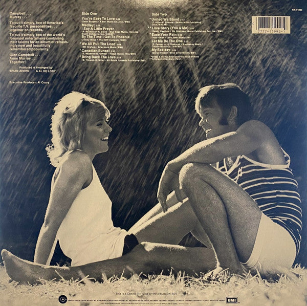 Anne Murray / Glen Campbell : Anne Murray / Glen Campbell (LP, Album, RE)