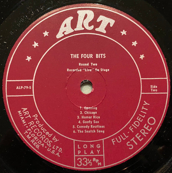 The Four Bits : Round Two - Recorded "Live" in Miami (LP, Album)