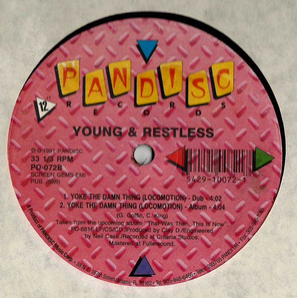 Young & Restless : Yoke The Damn Thing (Locomotion) (12")