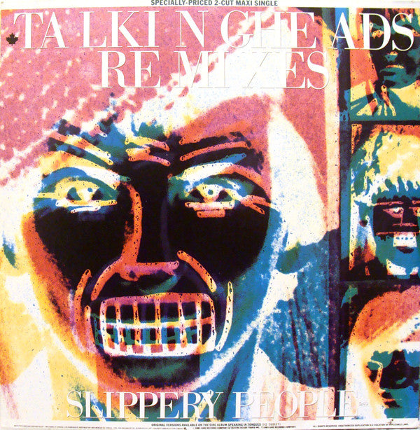 Talking Heads : Slippery People / Making Flippy Floppy (Remixes) (12", Maxi)