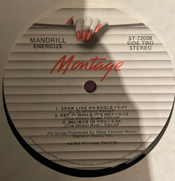 Mandrill : Energize (LP, Album)