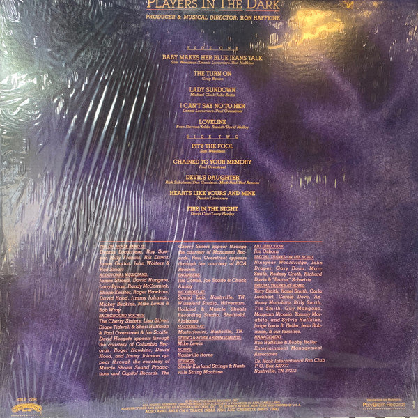 Dr. Hook : Players In The Dark (LP, Album, 26 )