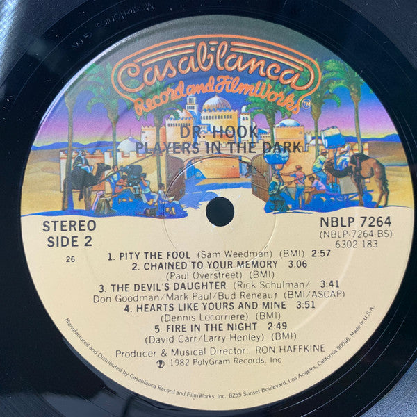 Dr. Hook : Players In The Dark (LP, Album, 26 )