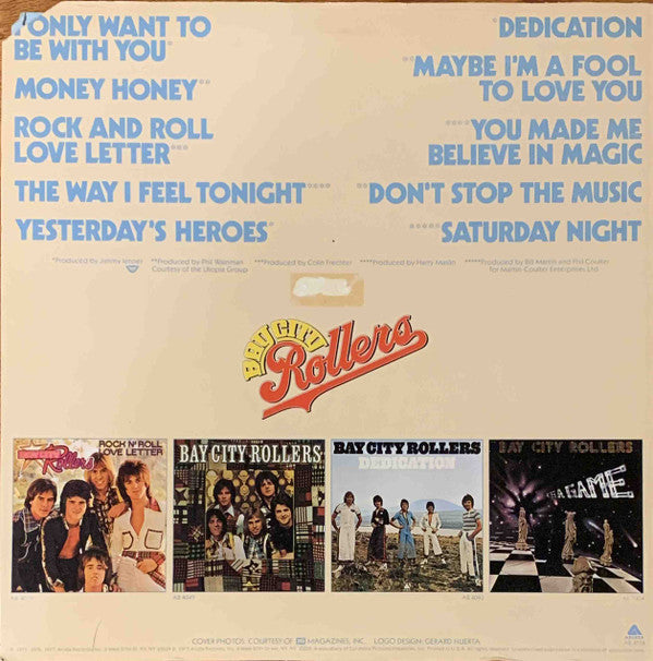 Bay City Rollers : Greatest Hits (LP, Comp)