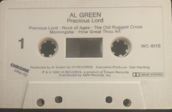 Al Green : Precious Lord (Cass, Album)