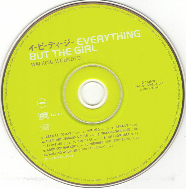 Everything But The Girl : Walking Wounded (CD, Album, Club)