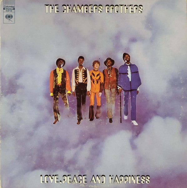 The Chambers Brothers : Love, Peace And Happiness / Live At Bill Graham's Fillmore East (2xLP, Album, Pit)