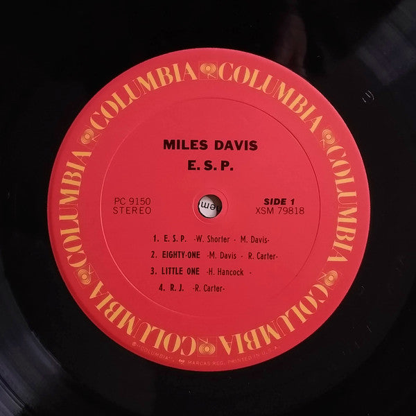 Miles Davis : E.S.P. (LP, RE, San)