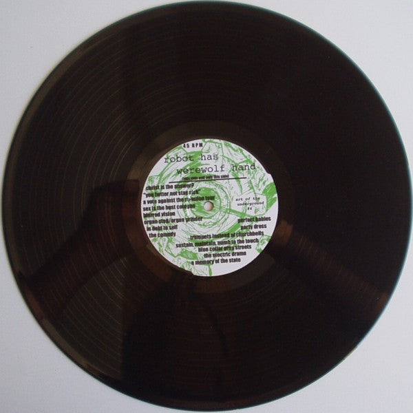 Robot Has Werewolf Hand : The "Endless" L.P. (12", S/Sided, Etch)