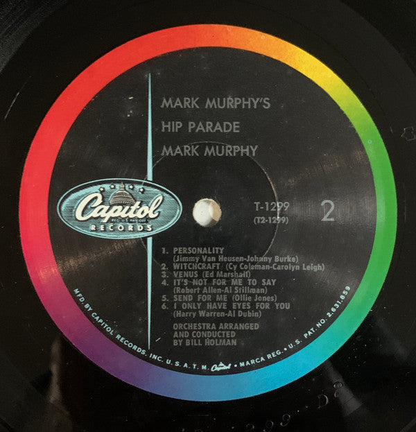 Mark Murphy : Mark Murphy's Hip Parade (LP, Album, Mono)