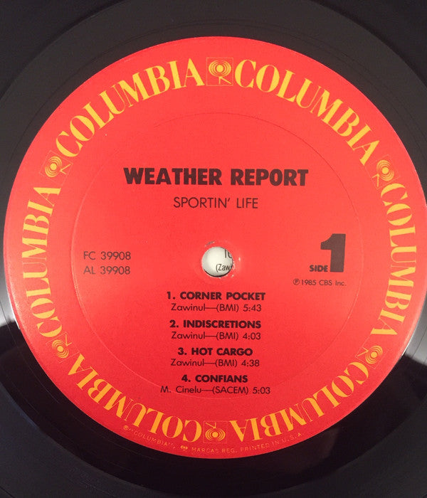 Weather Report : Sportin' Life (LP, Album)