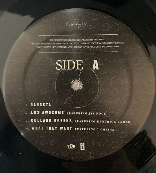 Schoolboy Q : Oxymoron (2xLP, Album, Dlx, RE)