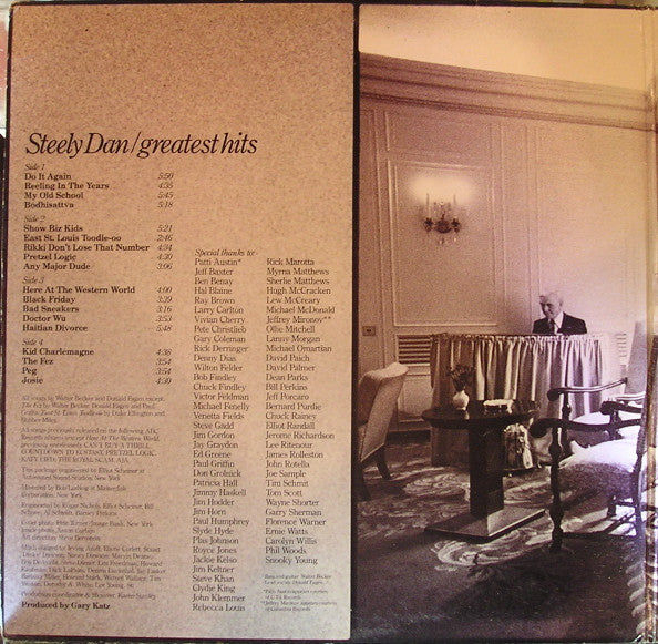 Steely Dan : Greatest Hits (2xLP, Comp, SP )