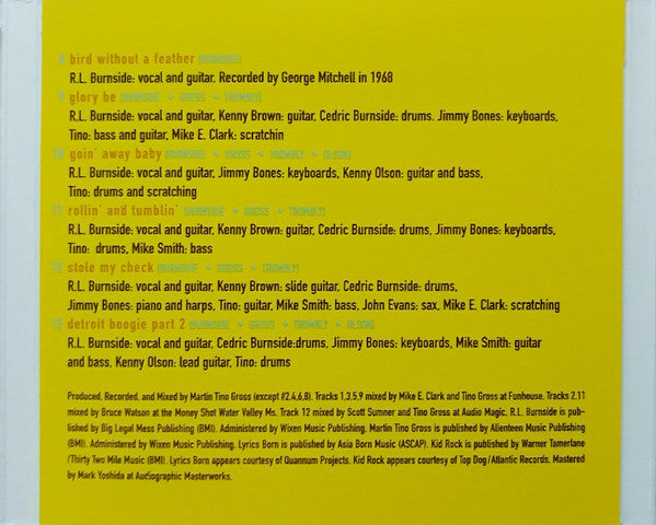 R.L. Burnside : A Bothered Mind (CD, Album)