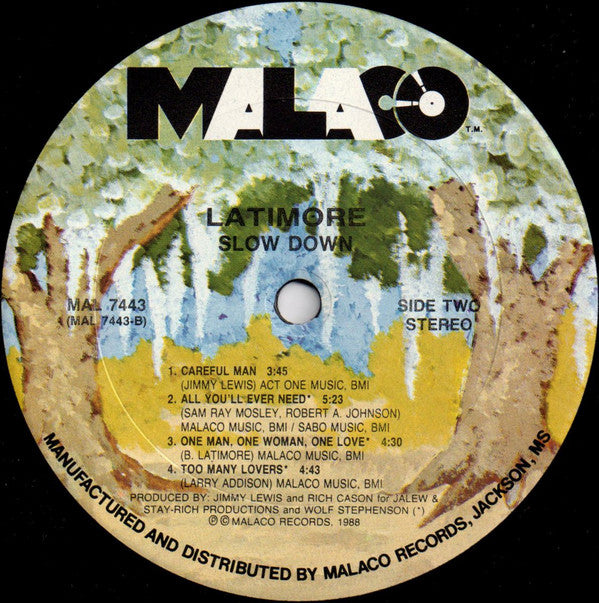 Latimore (2) : Slow Down (LP, Album)