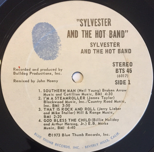 Sylvester And The Hot Band : Sylvester And The Hot Band (LP, Album)